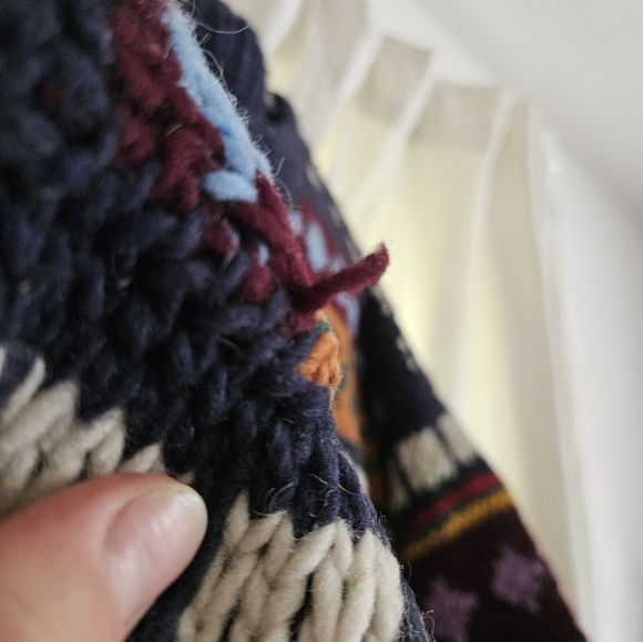 Handmade 100% wool sweater - Picture 6 of 6